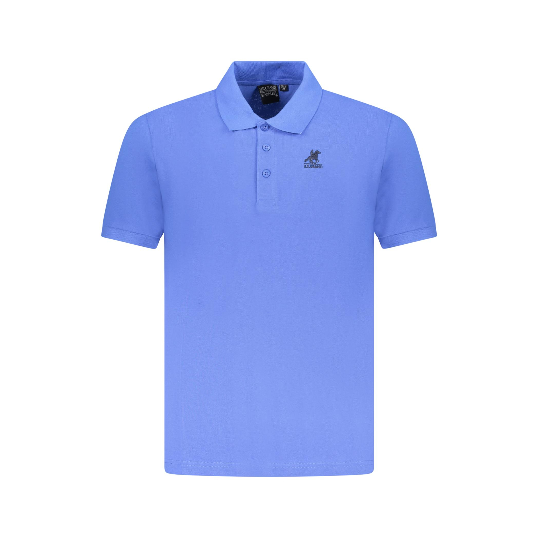 Снимка на Мъжка тениска с къс ръкав us grand polo, синя U.S. GRAND