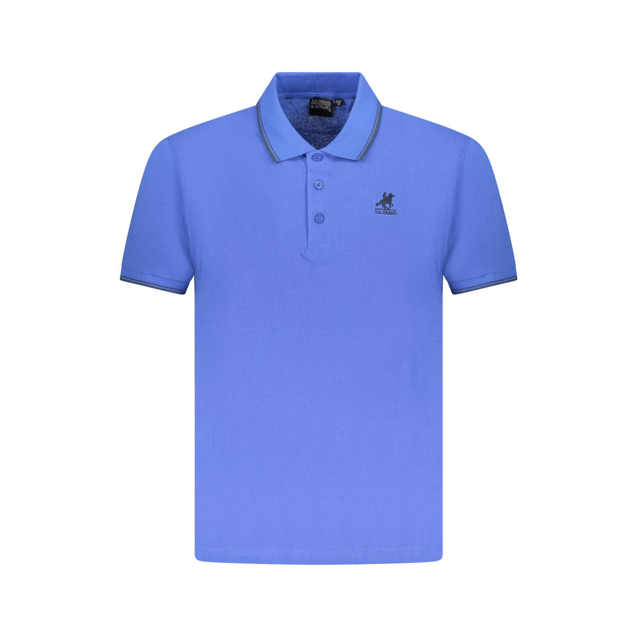 Снимка на Мъжка тениска с къс ръкав us grand polo, синя U.S. GRAND