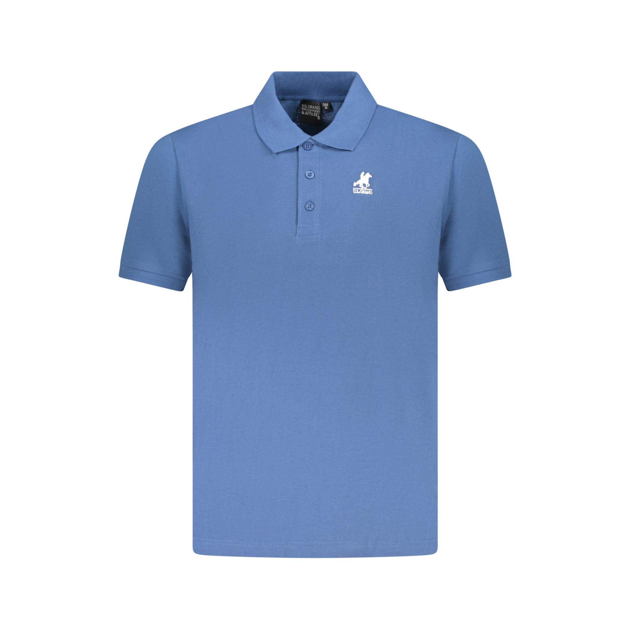 Снимка на Мъжка тениска с къс ръкав us grand polo, синя U.S. GRAND