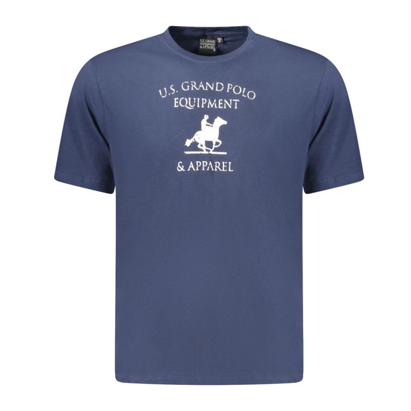 Снимка на Мъжка тениска с къс ръкав us grand polo, синя U.S. GRAND POLO 