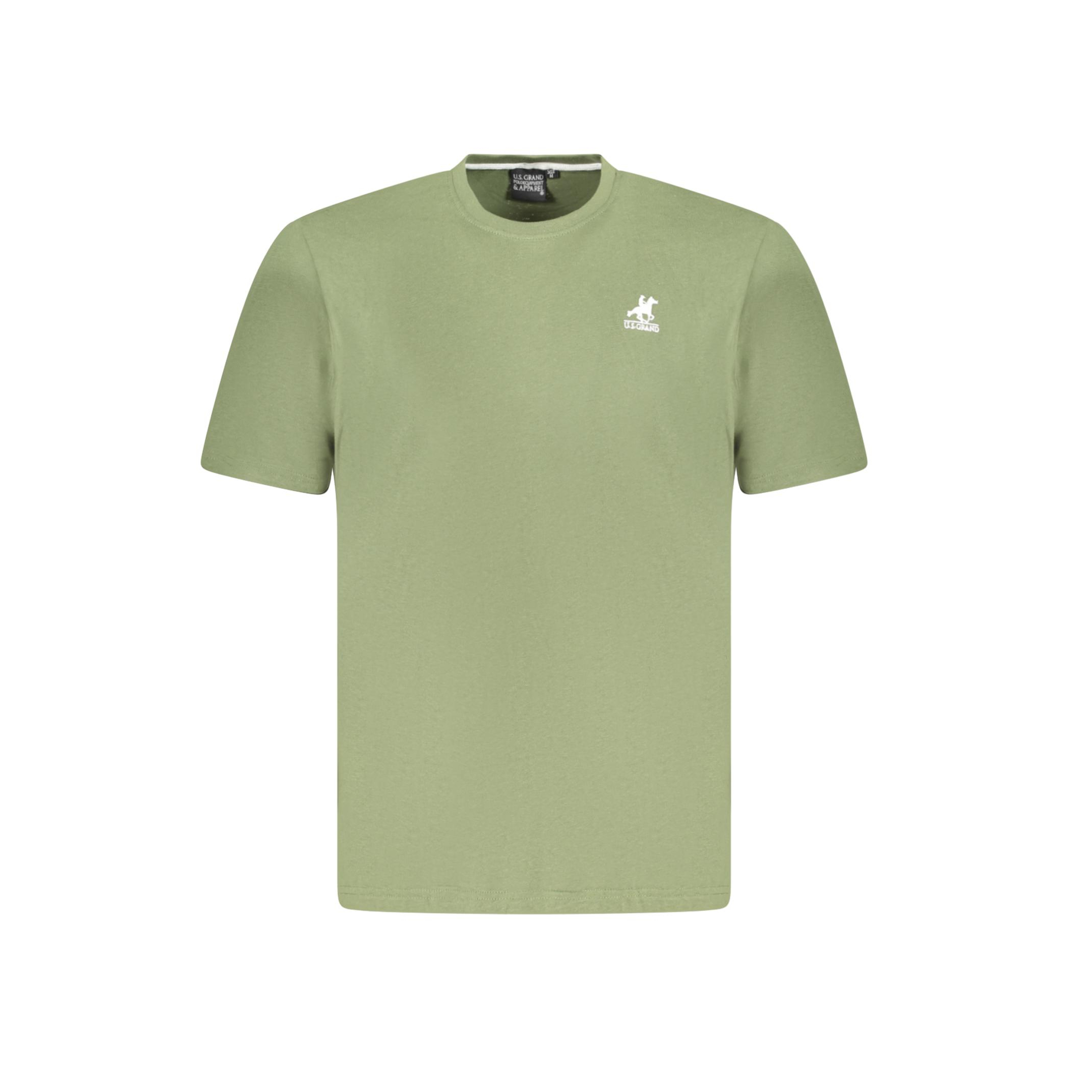 Снимка на Мъжка тениска с къс ръкав us grand в зелено U.S. GRAND