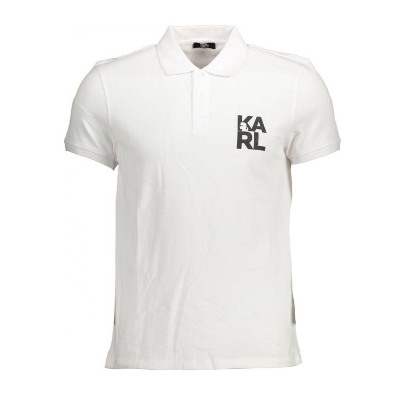 Снимка на Мъжка тениска с яка KARL LAGERFELD 