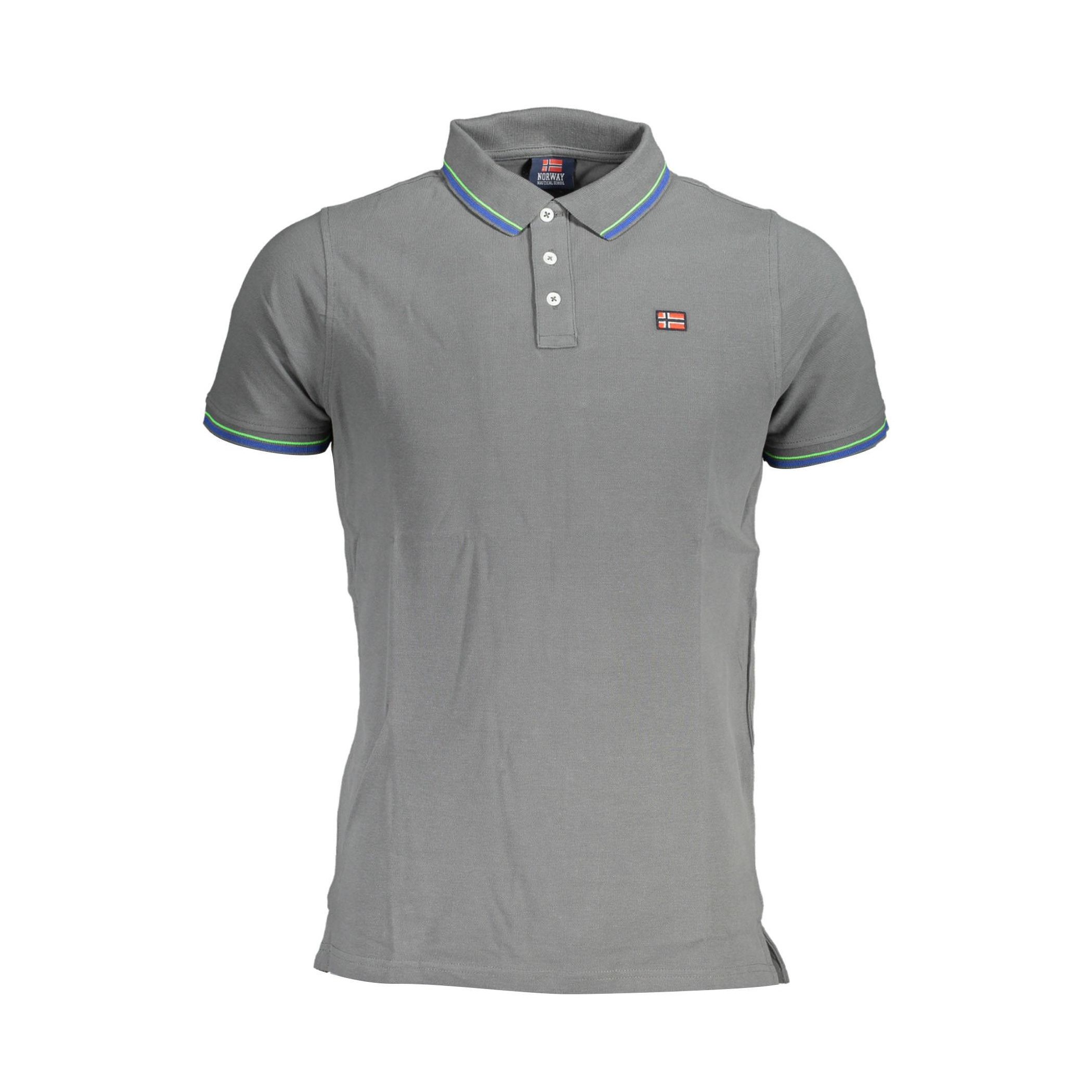 Снимка на Мъжка тениска с яка NORWAY 1963