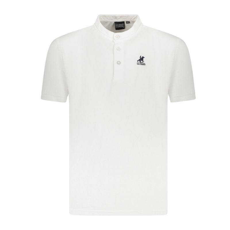 Снимка на Мъжка тениска us grand polo с къс ръкав, бяла U.S. GRAND