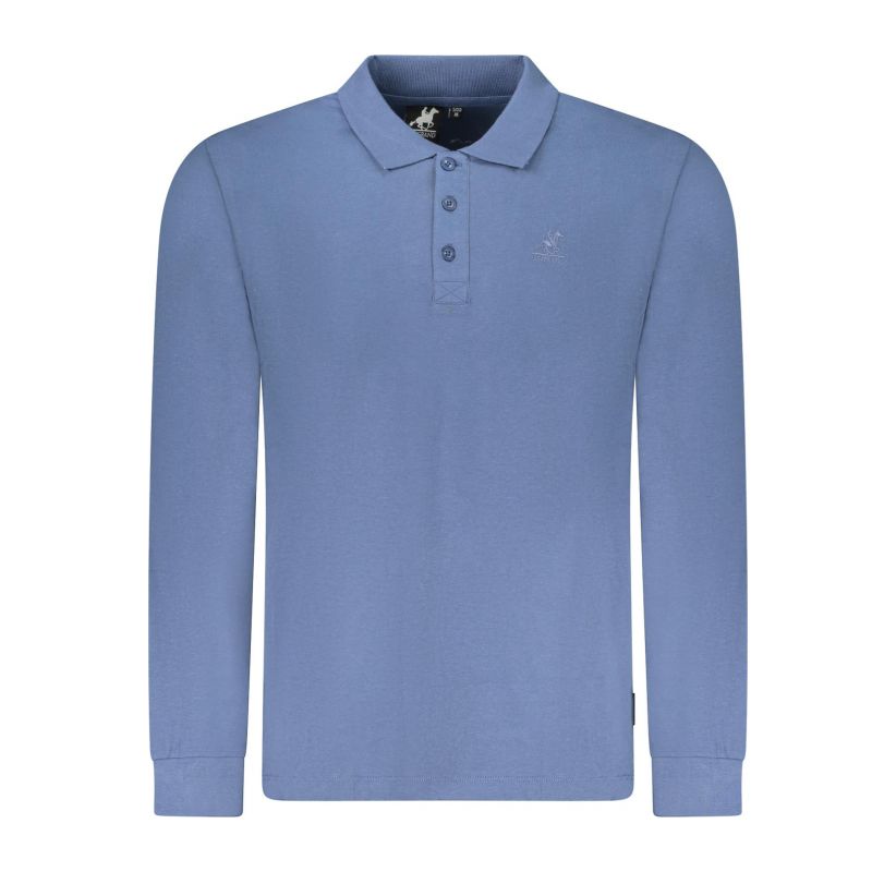 Снимка на Мъжка тениска us grand с дълъг ръкав, синя U.S. GRAND 