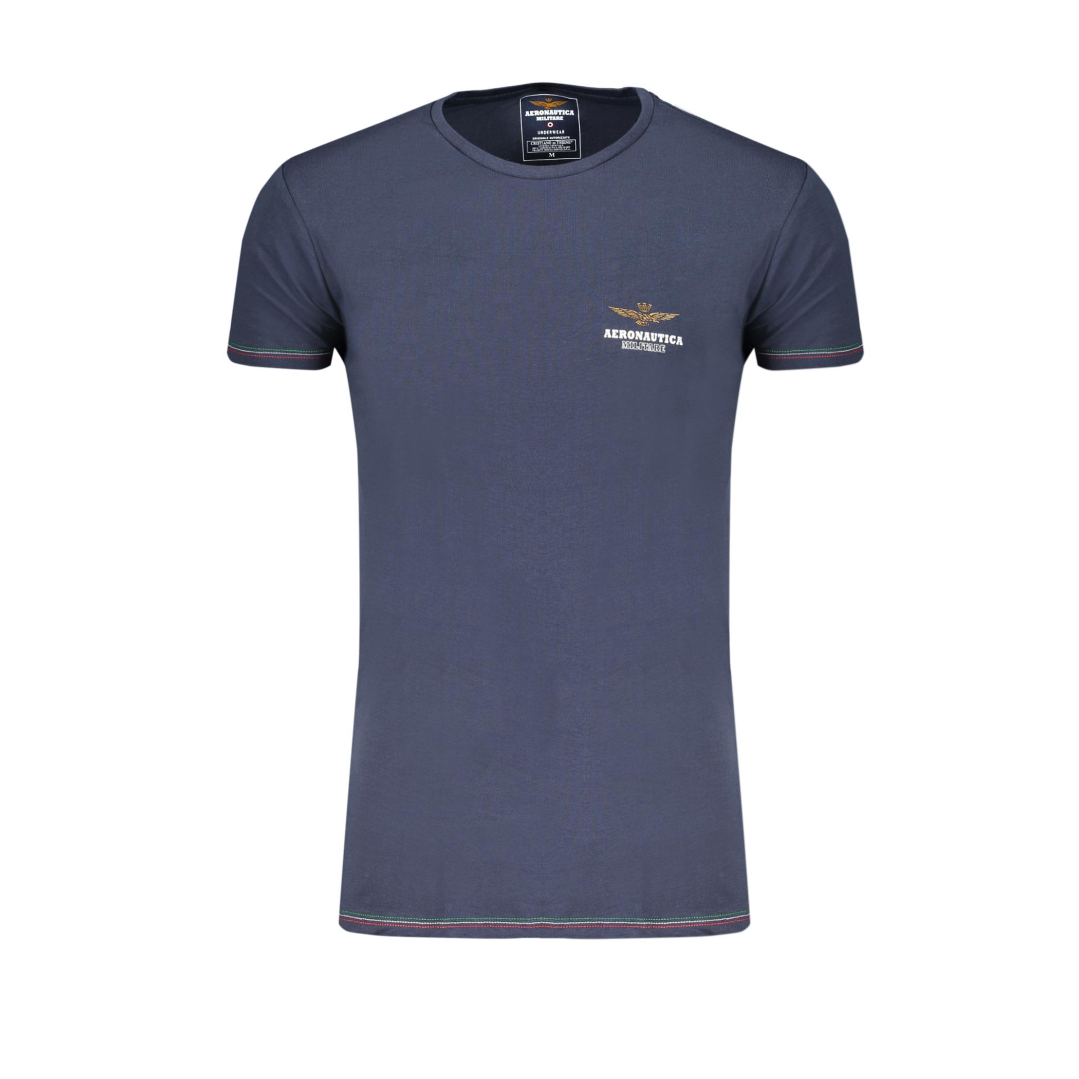 Снимка на Мъжка тениска за открито air force синя AERONAUTICA MILITARE