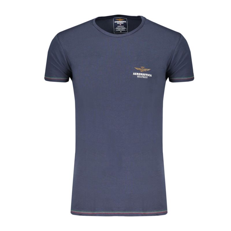 Снимка на Мъжка тениска за открито air force синя AERONAUTICA MILITARE 