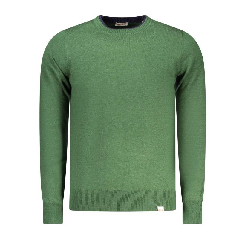 Мъжка зелена риза с пушка