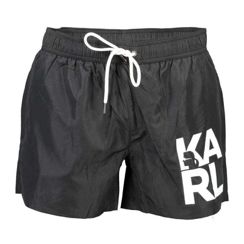 Снимка на Мъжки бански костюм  beachwell, черен, долнище KARL LAGERFELD 