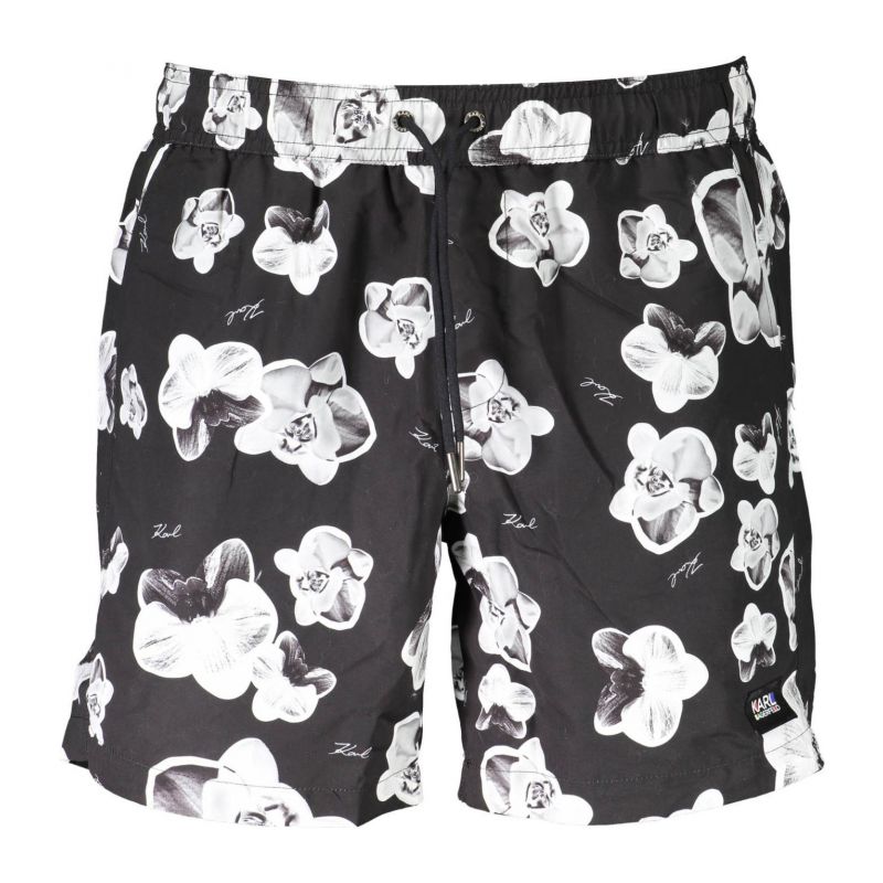 Снимка на Мъжки бански костюм  beachwell, черен, долнище KARL LAGERFELD 