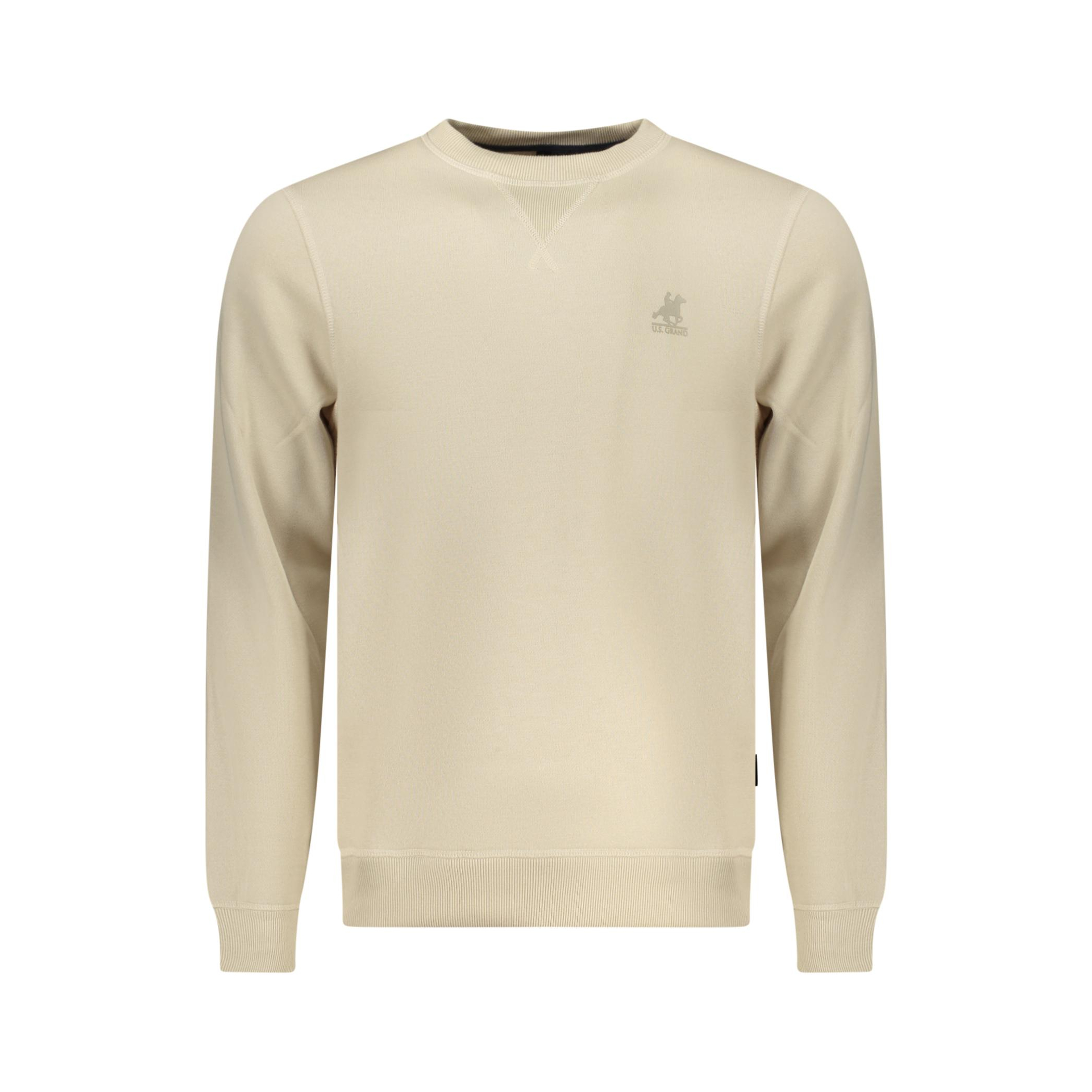 Снимка на Мъжки бежов суитшърт с цип us grand U.S. GRAND