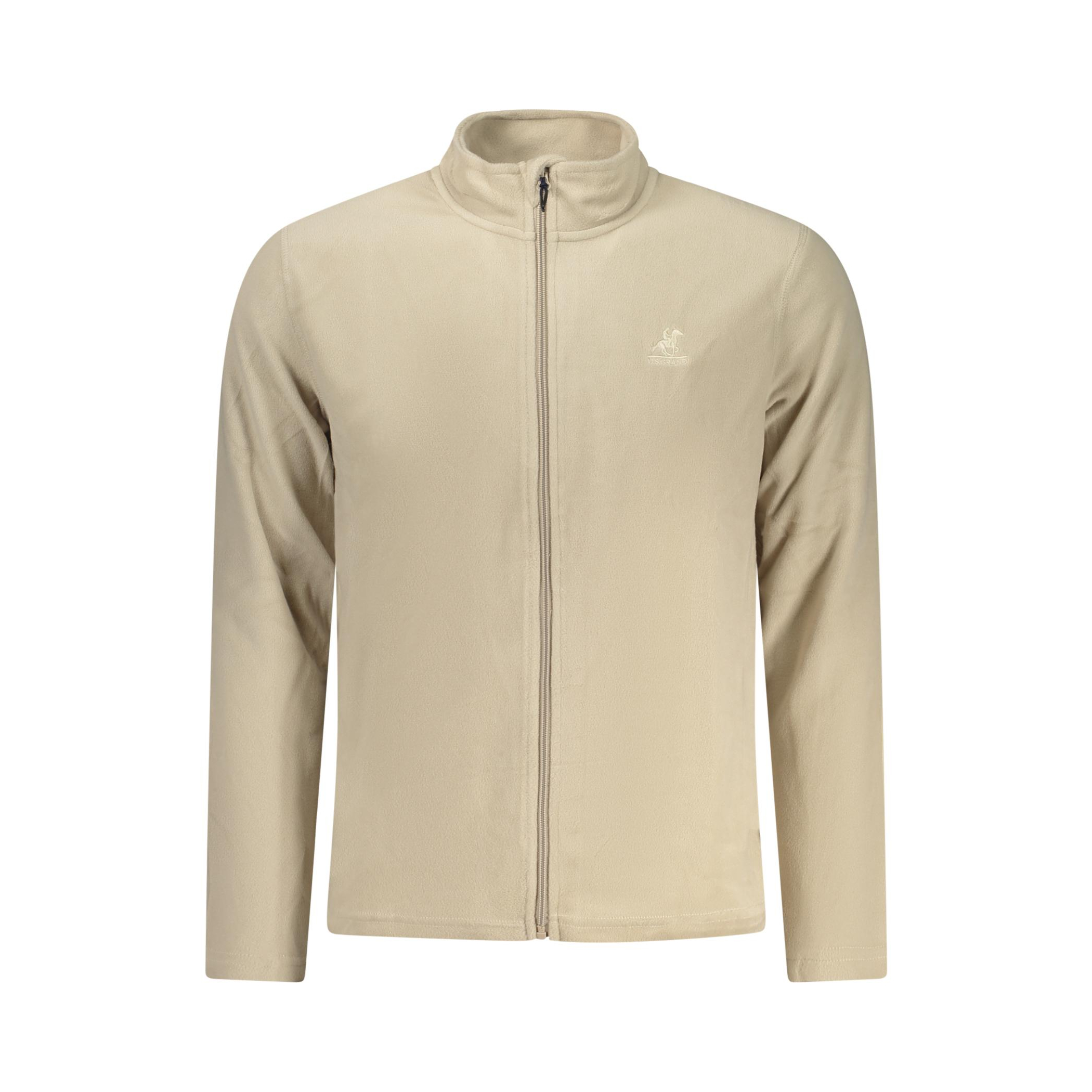 Снимка на Мъжки бежов суитшърт с цип us grand U.S. GRAND