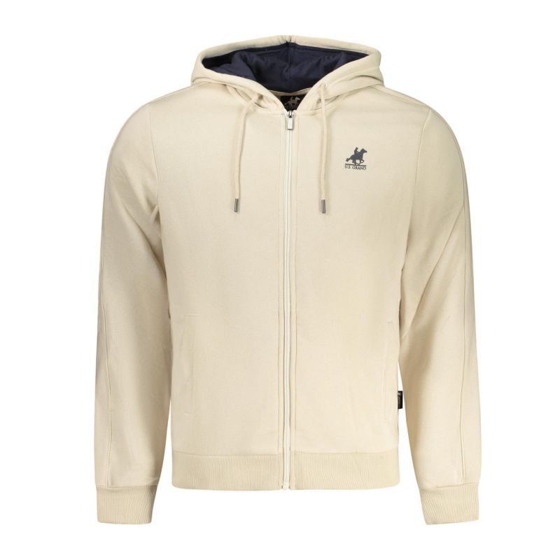 Снимка на Мъжки бежов суитшърт с цип us grand U.S. GRAND 