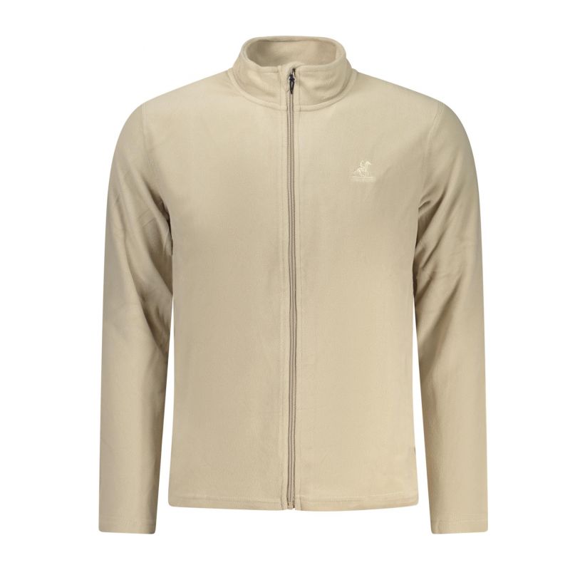 Мъжки бежов суитшърт с цип us grand