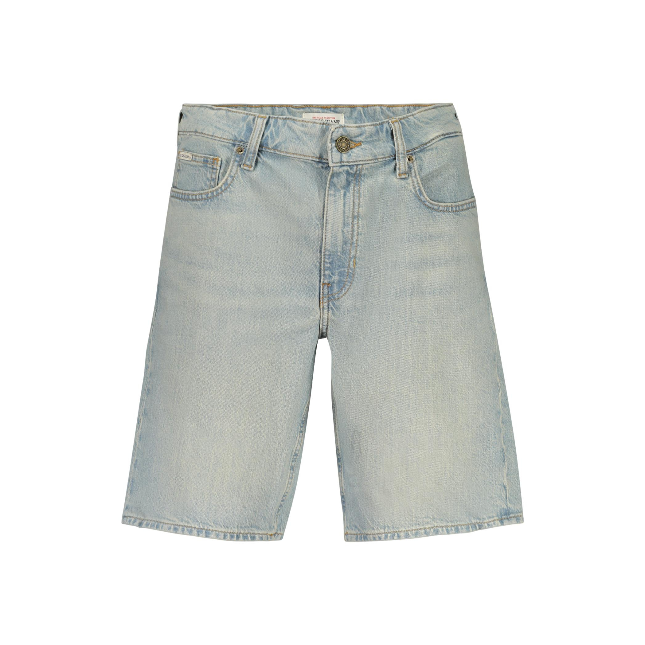 Снимка на Мъжки бермуди  jeans, сини GUESS