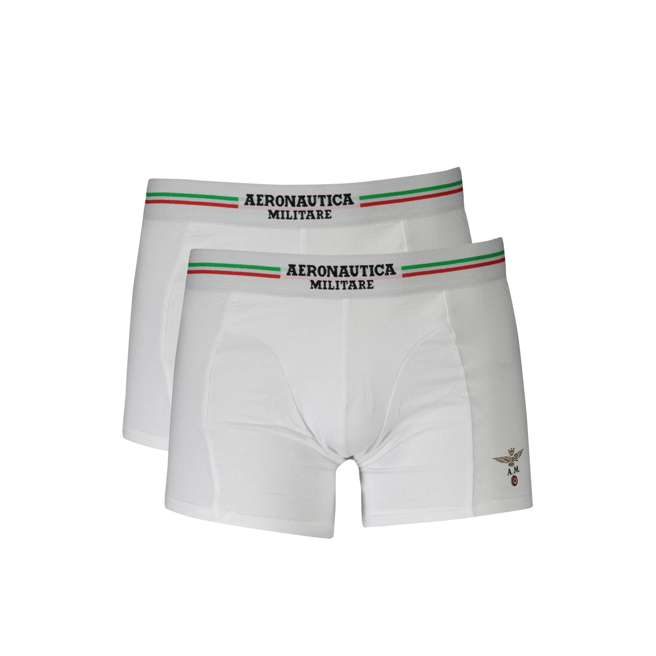Снимка на Мъжки боксер бял AERONAUTICA MILITARE