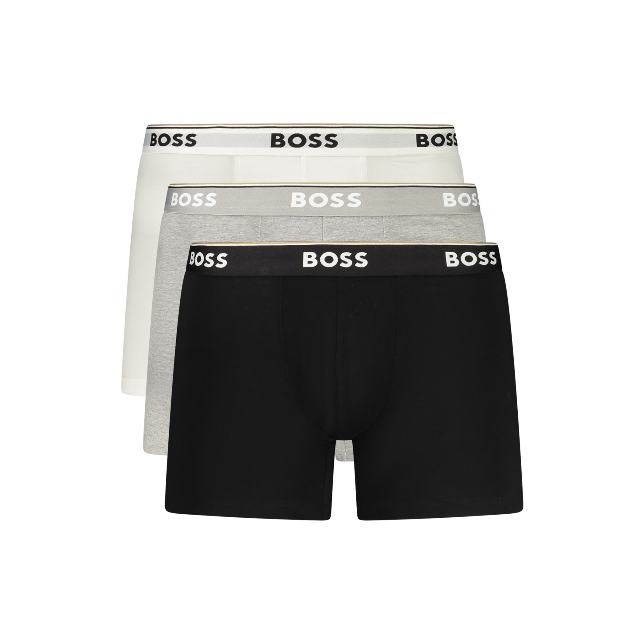 Снимка на Мъжки боксерки , сиви BOSS