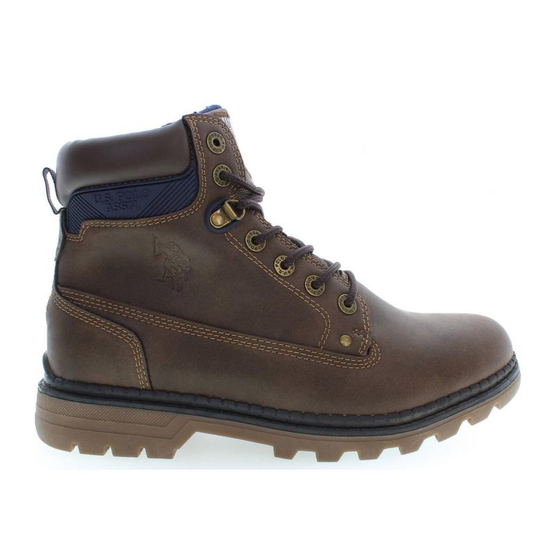 Мъжки боти us polo най-добра цена, кафяви