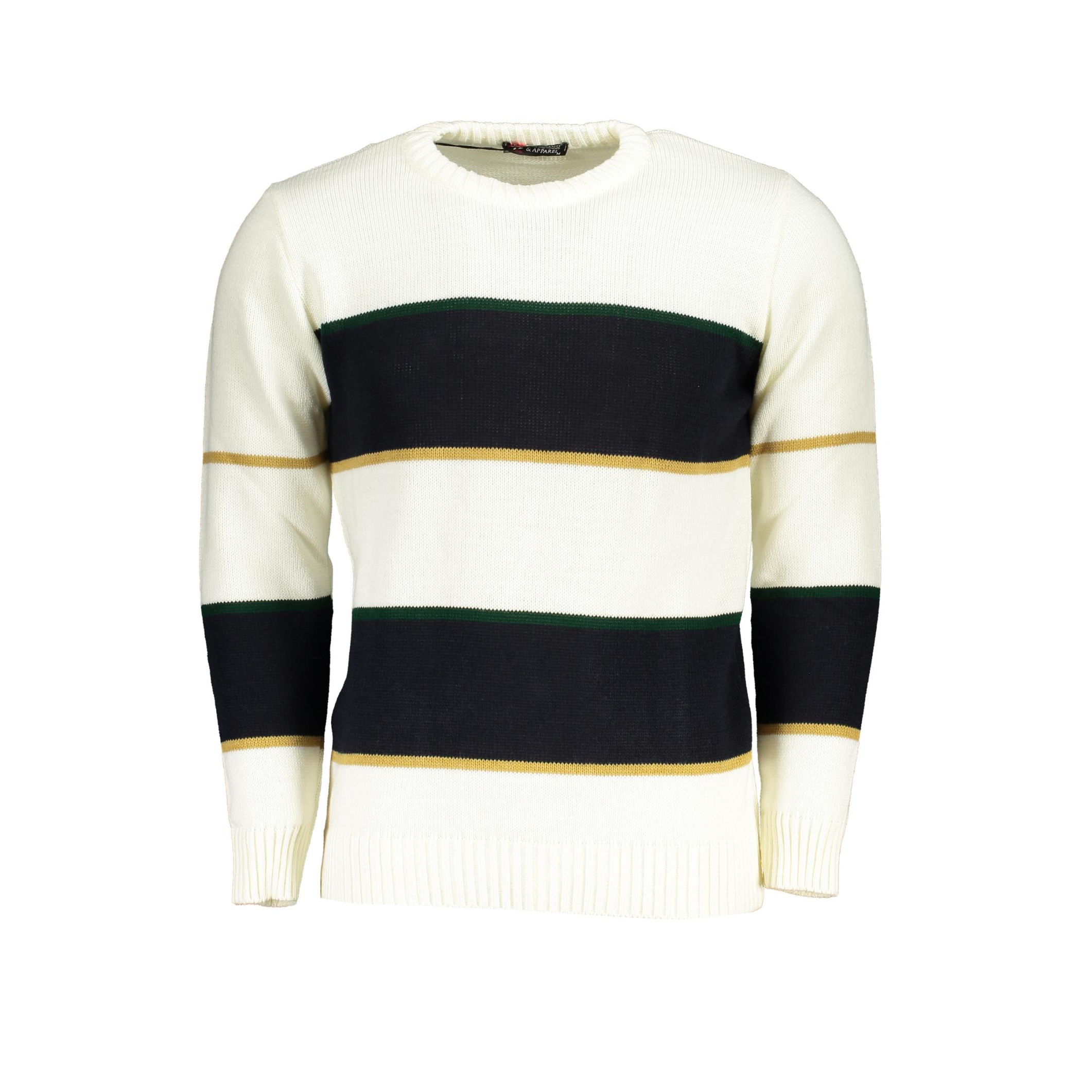 Снимка на Мъжки бял пуловер us grand U.S. GRAND