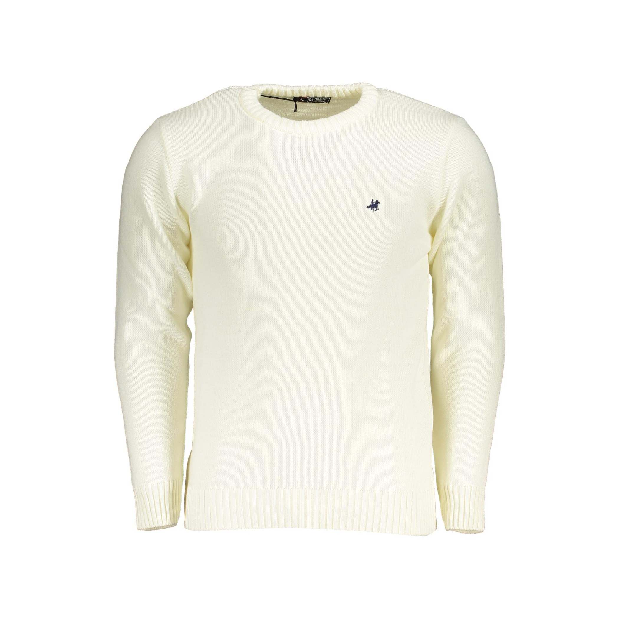 Снимка на Мъжки бял пуловер us grand U.S. GRAND