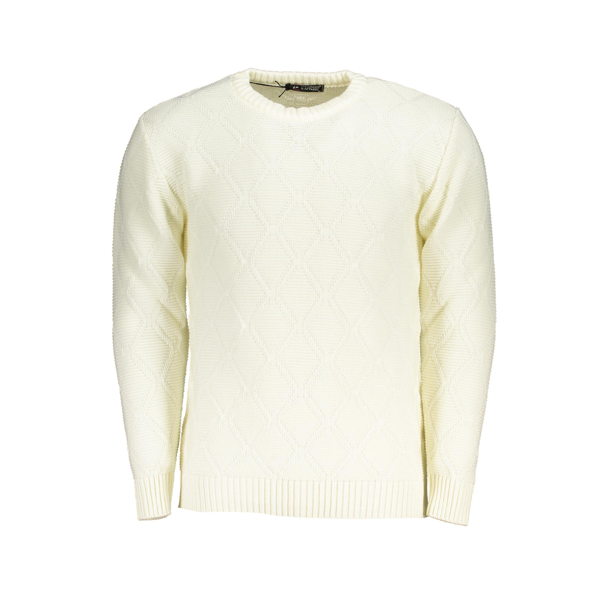 Снимка на Мъжки бял пуловер us grand U.S. GRAND