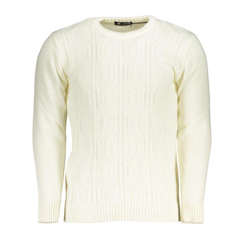 Снимка на Мъжки бял пуловер us grand U.S. GRAND 