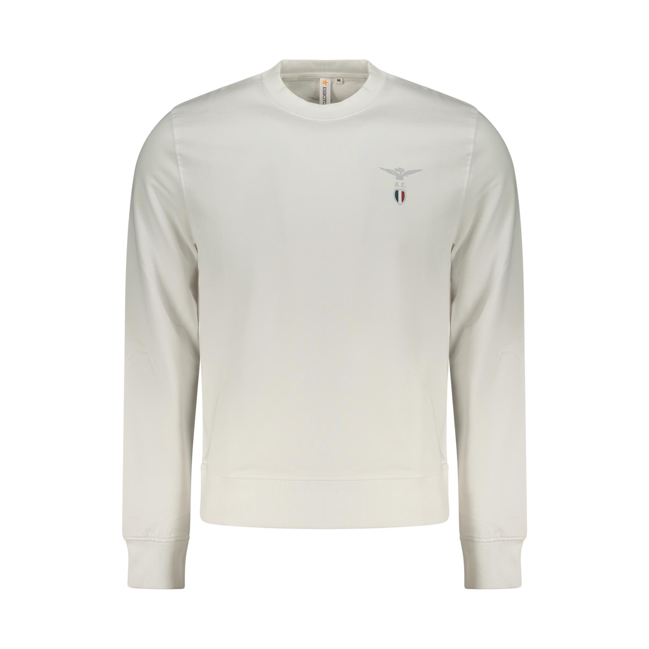 Снимка на Мъжки бял суитшър с цип, военна академия ACCADEMIA MILITARE