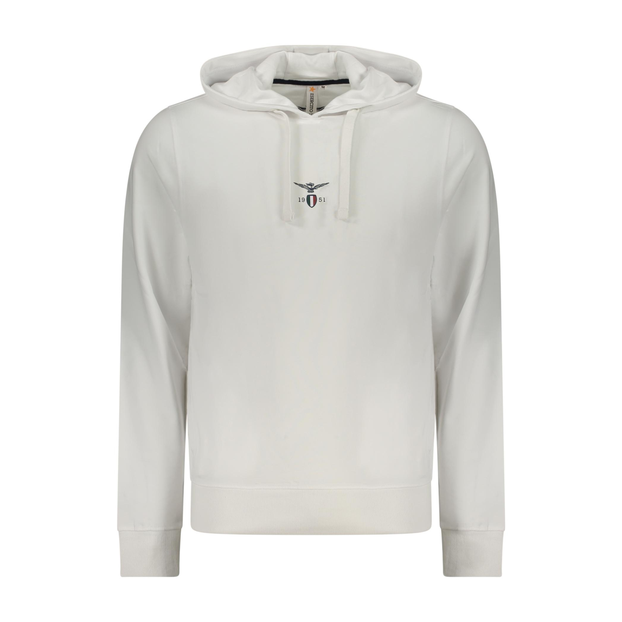 Снимка на Мъжки бял суитшър с цип, военна академия ACCADEMIA MILITARE