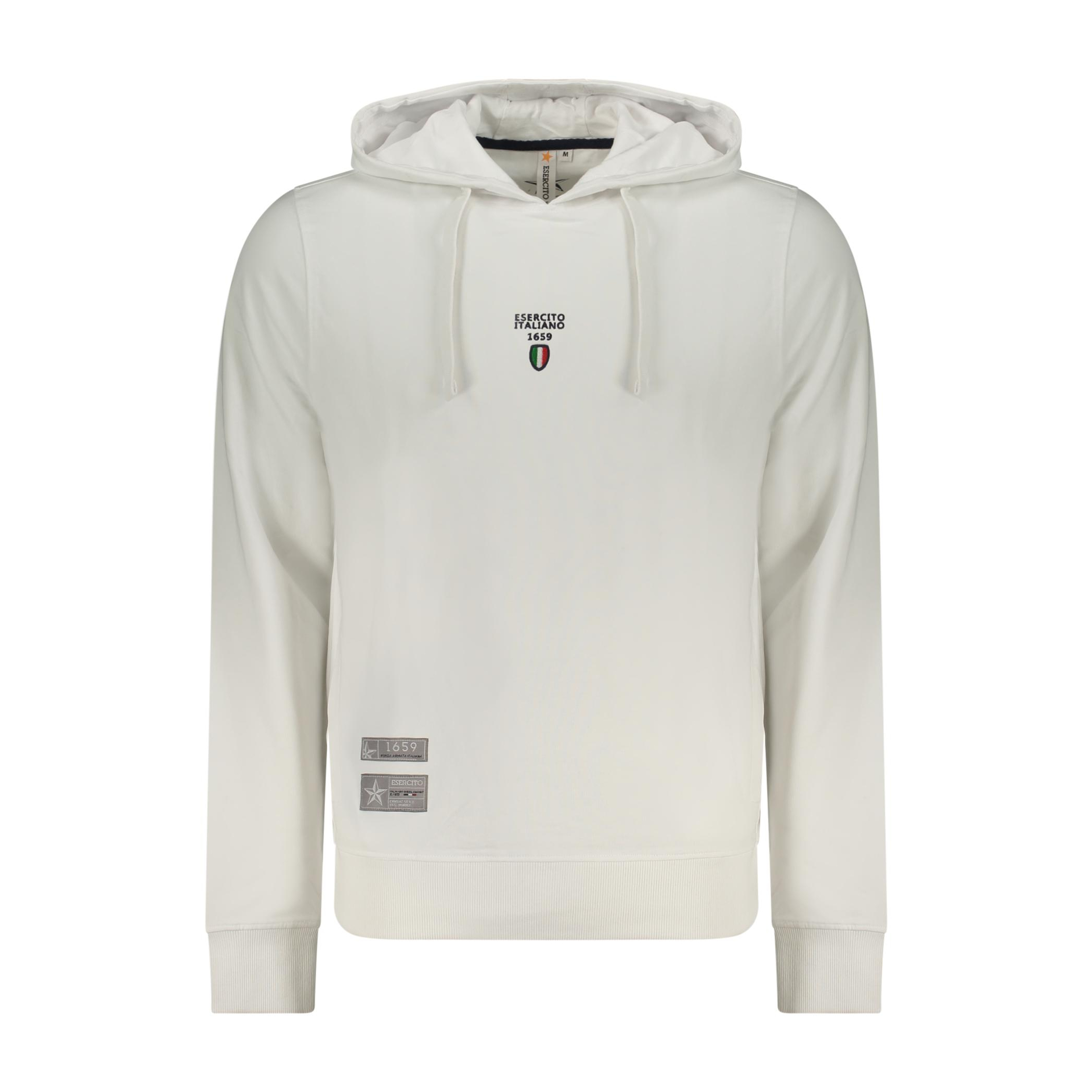 Снимка на Мъжки бял суитшър с цип, военна академия ACCADEMIA MILITARE