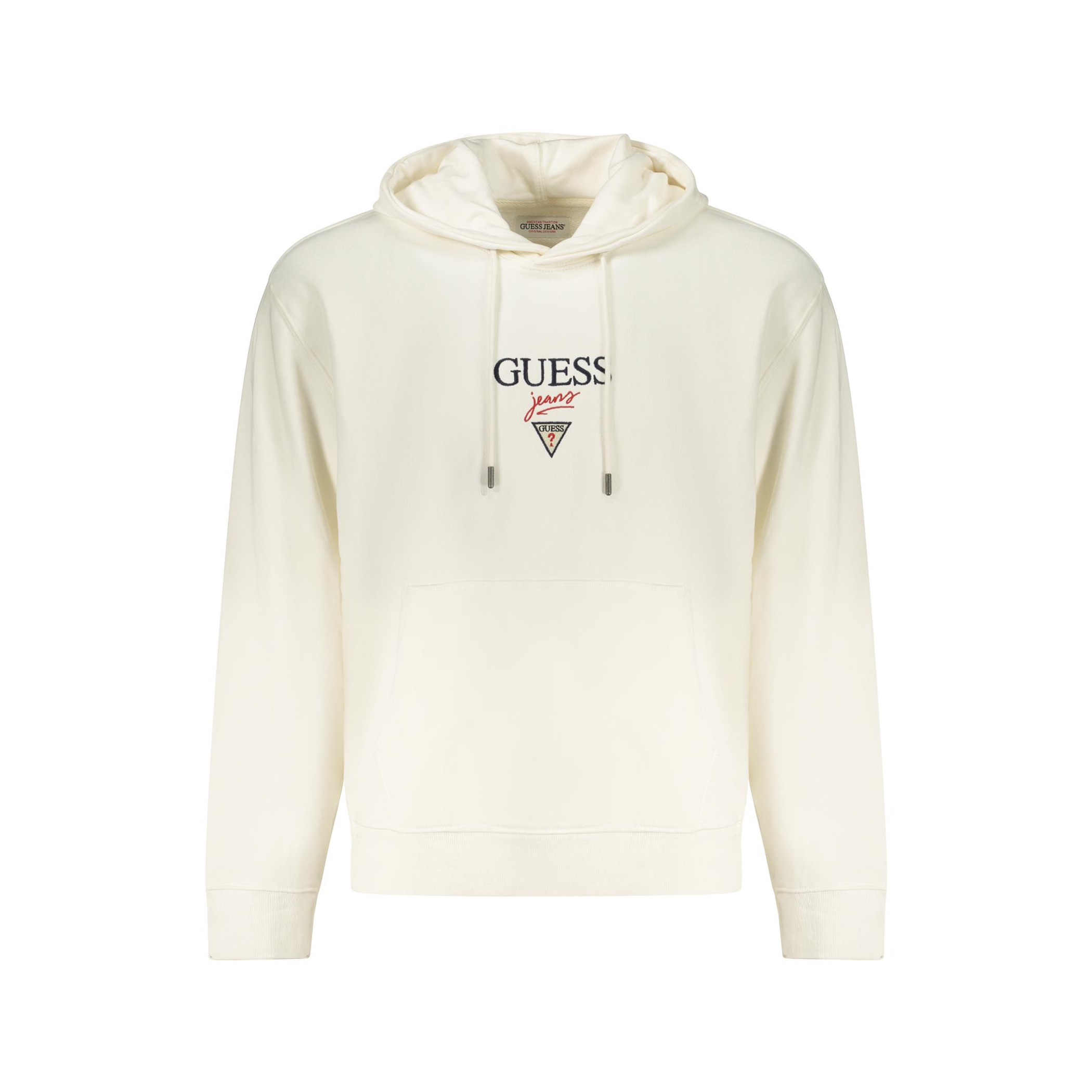 Снимка на Мъжки бял суитшърт с цип  jeans GUESS