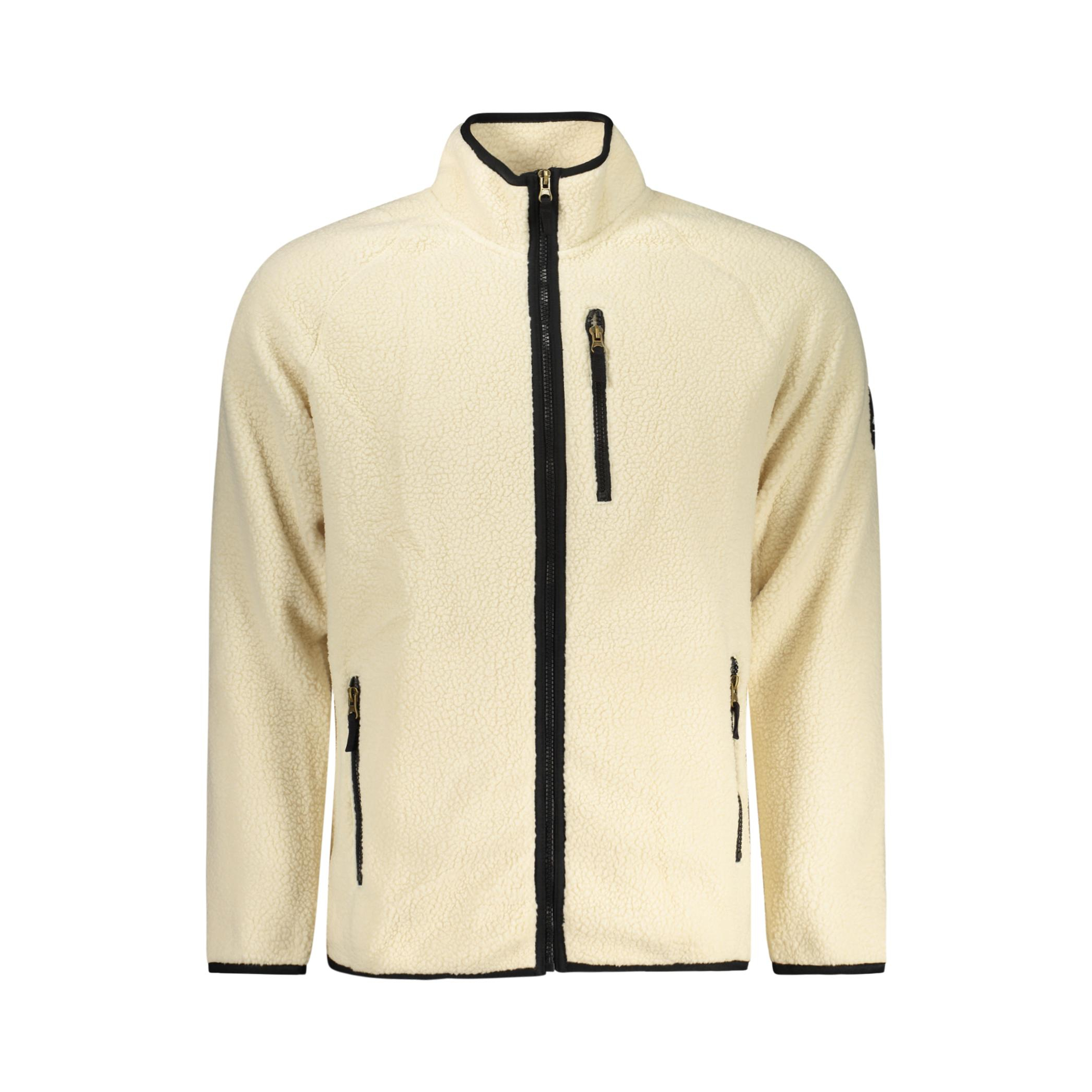 Снимка на Мъжки бял суитшърт с цип us grand U.S. GRAND