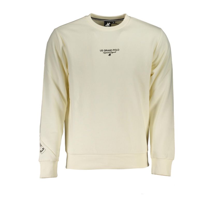 Снимка на Мъжки бял суитшърт с цип us grand U.S. GRAND 