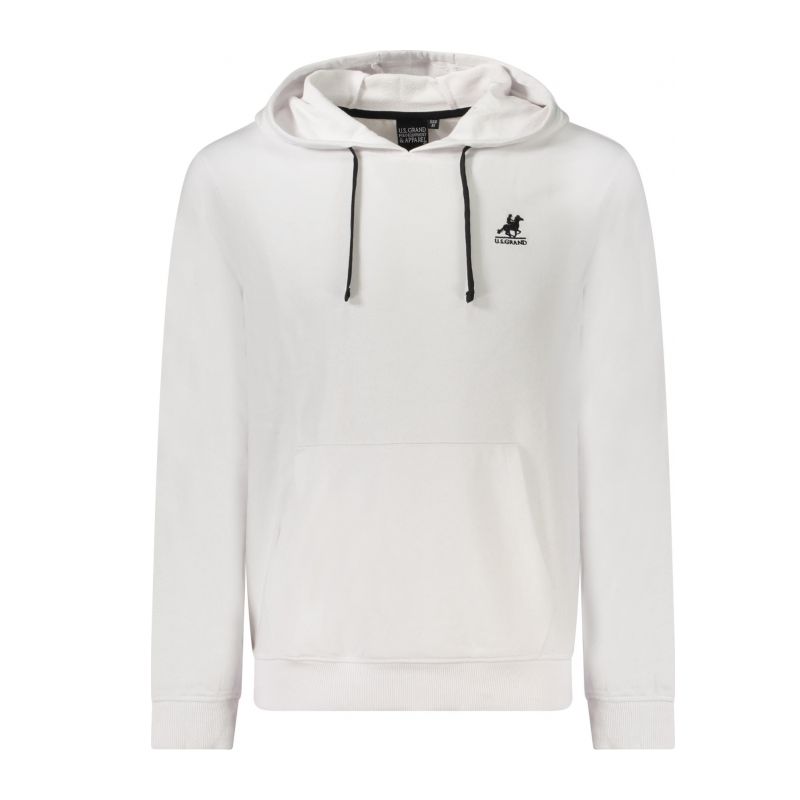 Снимка на Мъжки бял суитшърт с цип us grand U.S. GRAND 