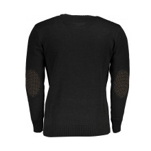 Снимка  на Мъжки черен пуловер us grand U.S. GRAND 