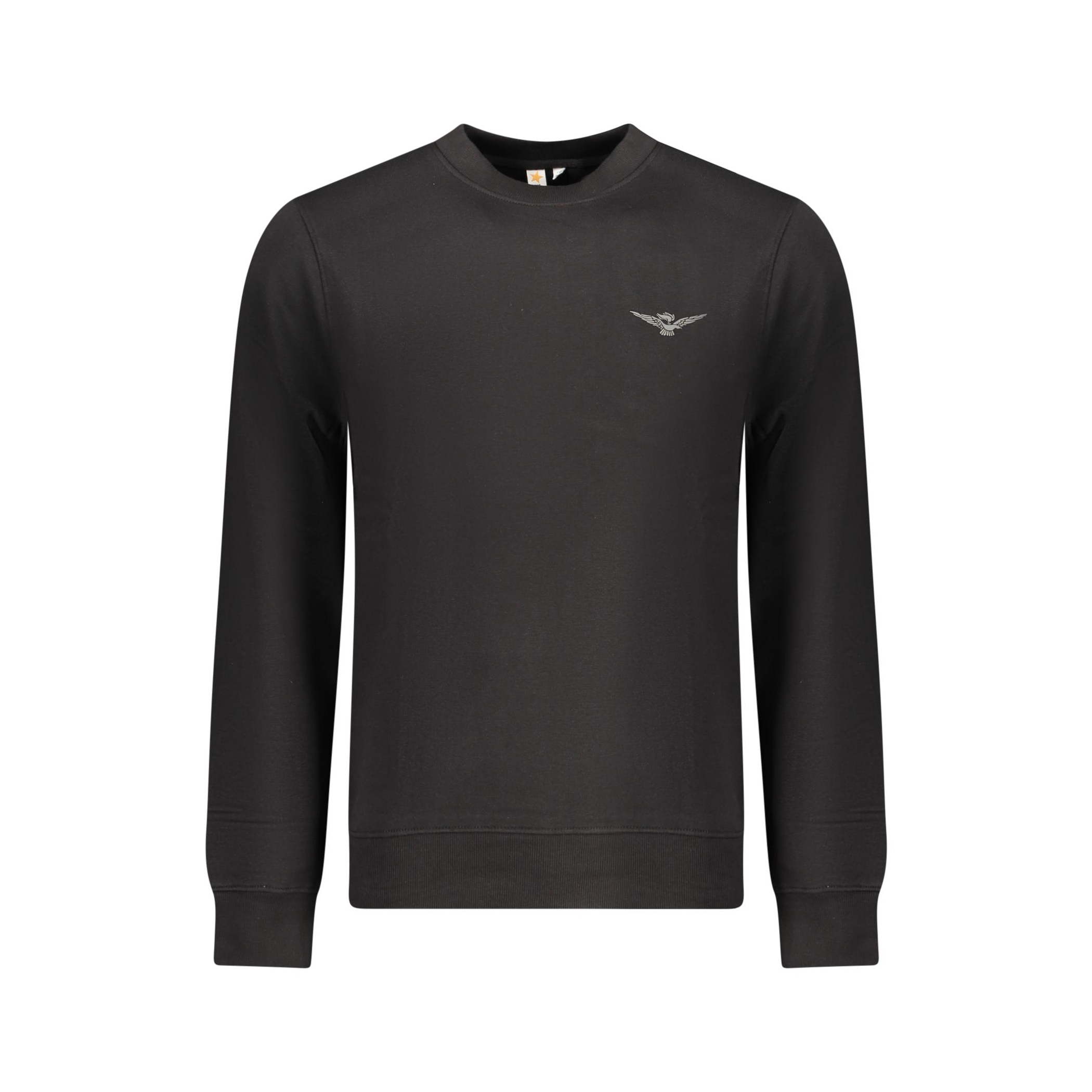 Снимка на Мъжки черен суитшър с цип, военна академия ACCADEMIA MILITARE