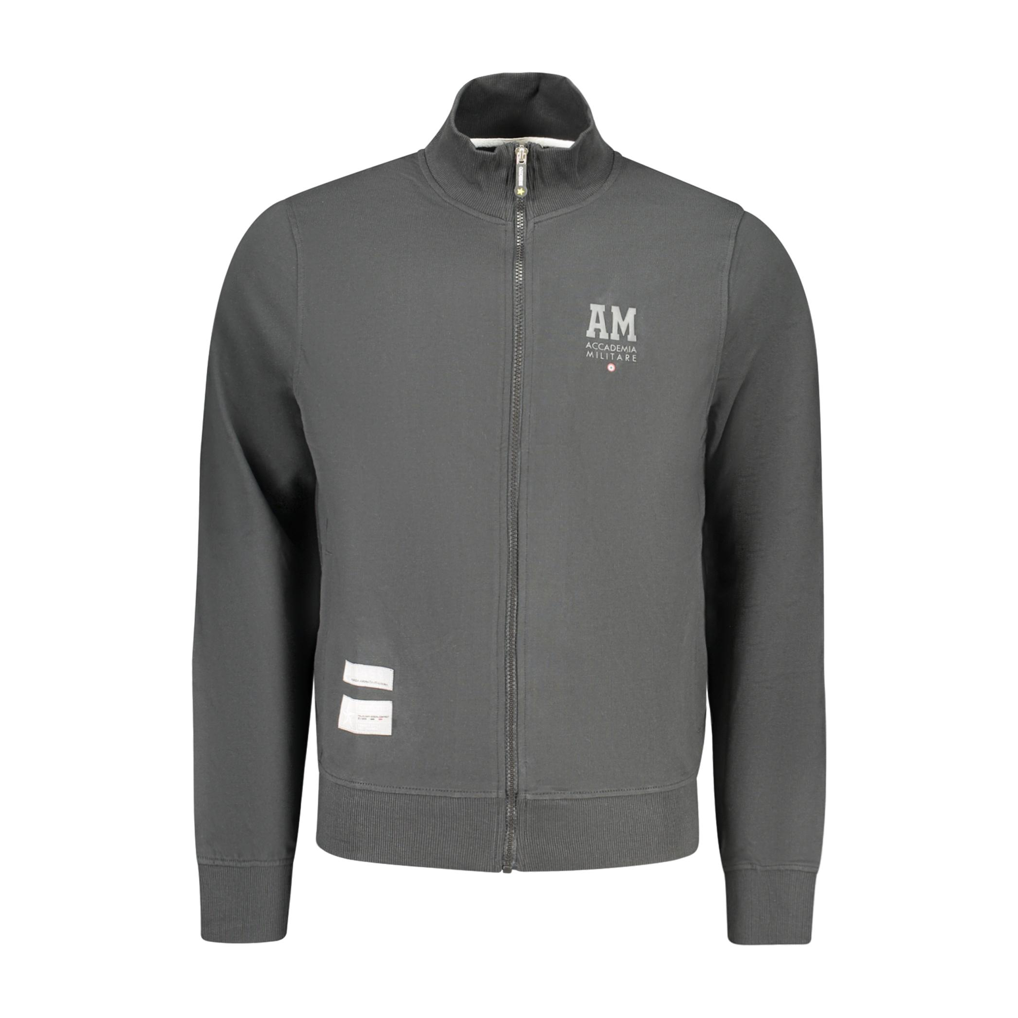 Снимка на Мъжки черен суитшър с цип, военна академия ACCADEMIA MILITARE