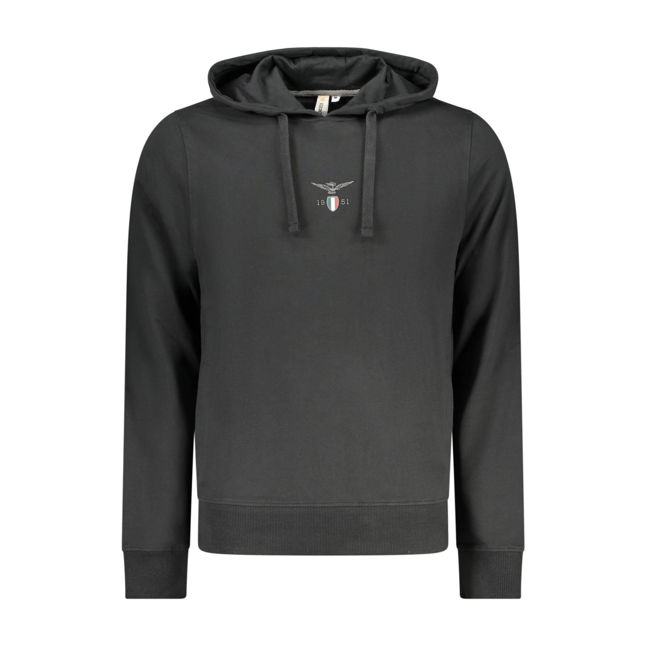 Снимка на Мъжки черен суитшър с цип, военна академия ACCADEMIA MILITARE