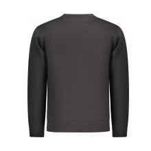 Снимка на Мъжки черен суитшърт с цип COVERI MOVING