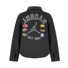 Снимка  на Мъжки черен суитшърт с цип  JORDAN 