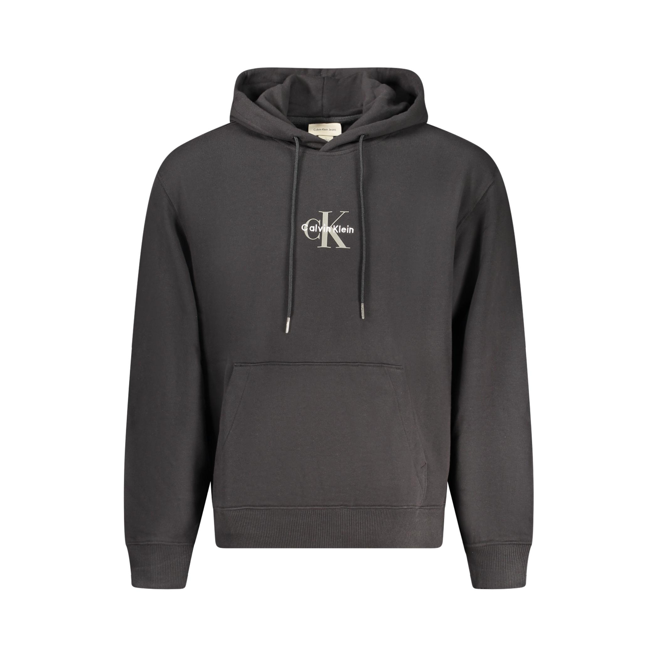 Снимка на Мъжки черен суитшърт с цип  CALVIN KLEIN