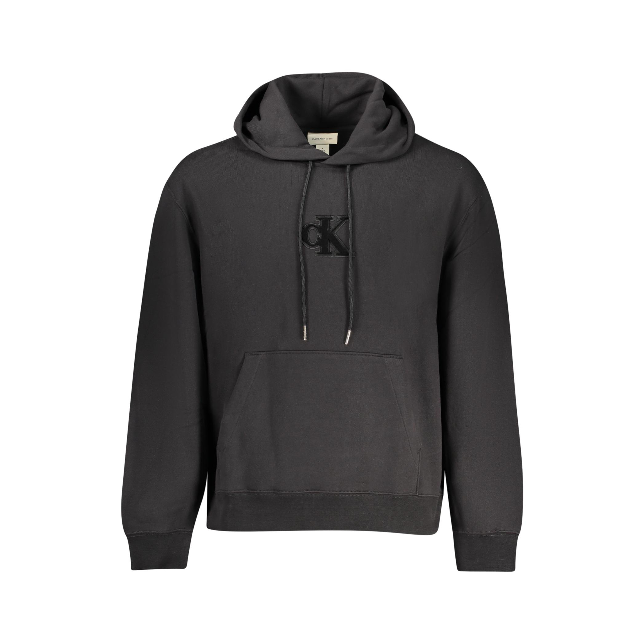 Снимка на Мъжки черен суитшърт с цип  CALVIN KLEIN