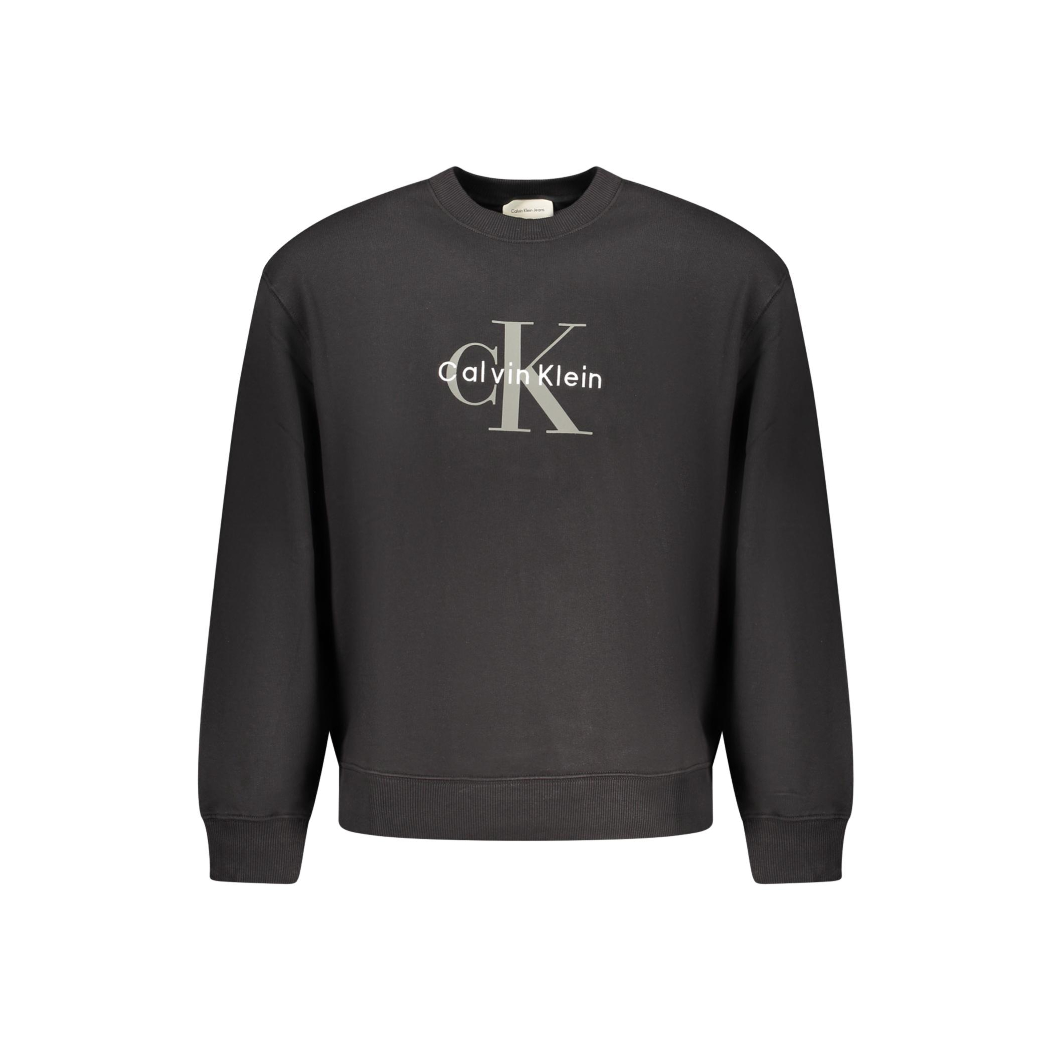 Снимка на Мъжки черен суитшърт с цип  CALVIN KLEIN