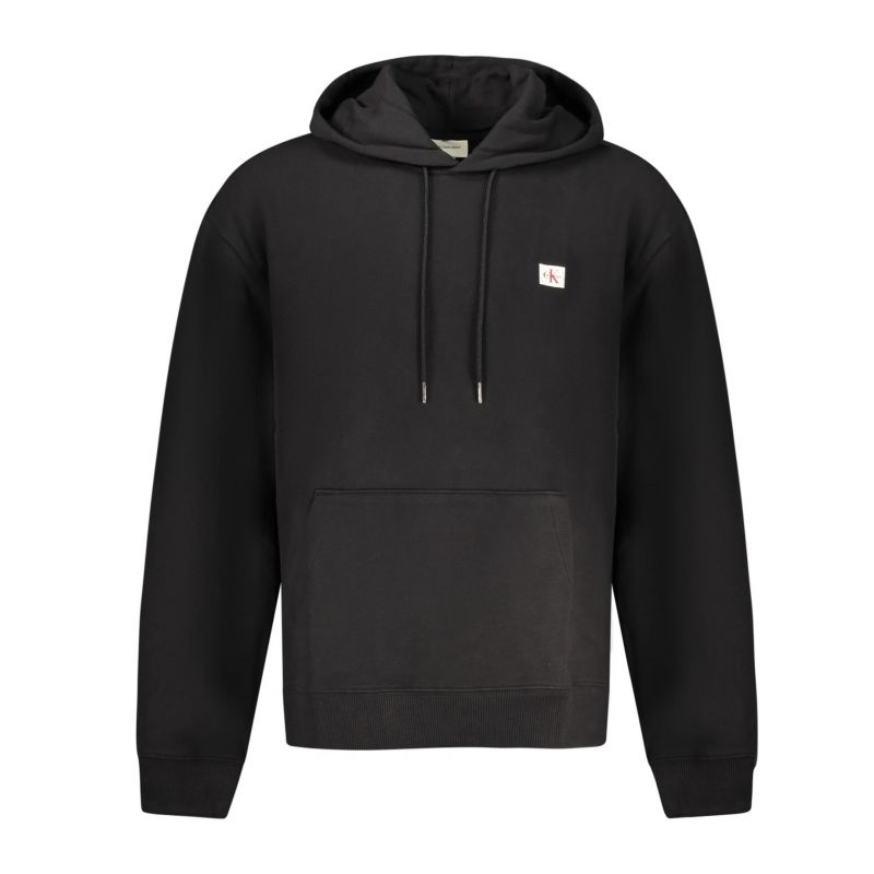 Мъжки черен суитшърт с цип