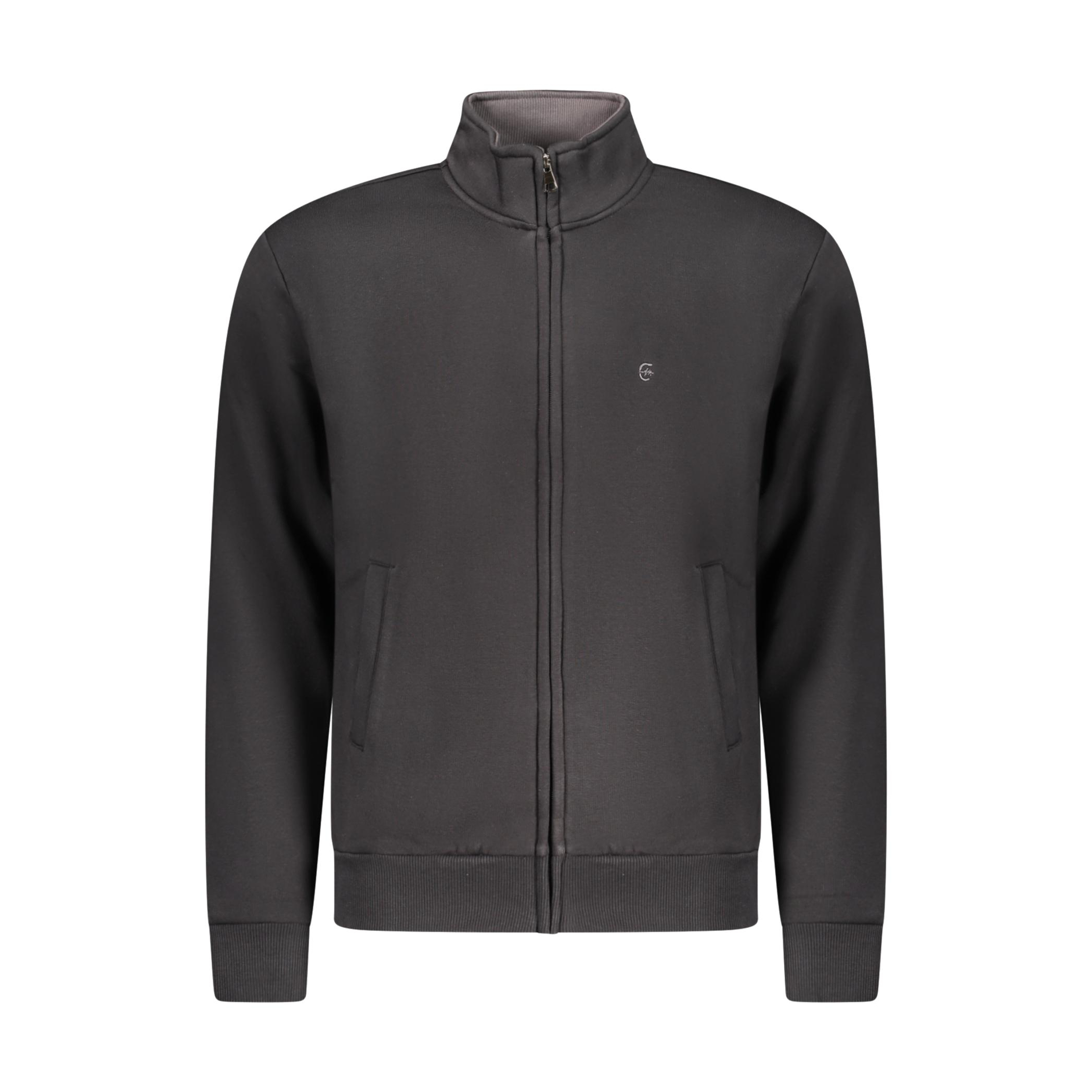 Снимка на Мъжки черен суитшърт с цип  COVERI MOVING