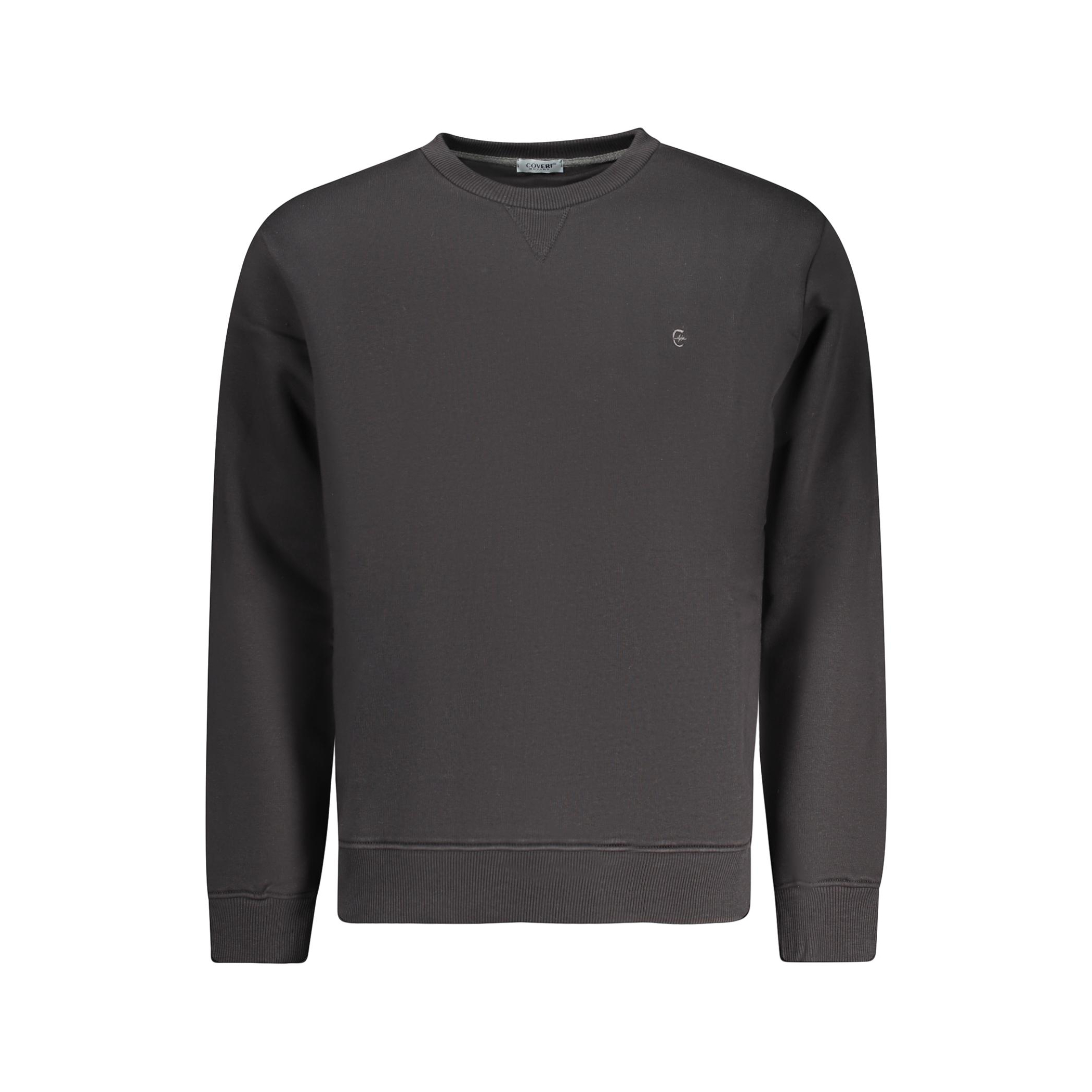 Снимка на Мъжки черен суитшърт с цип  COVERI MOVING