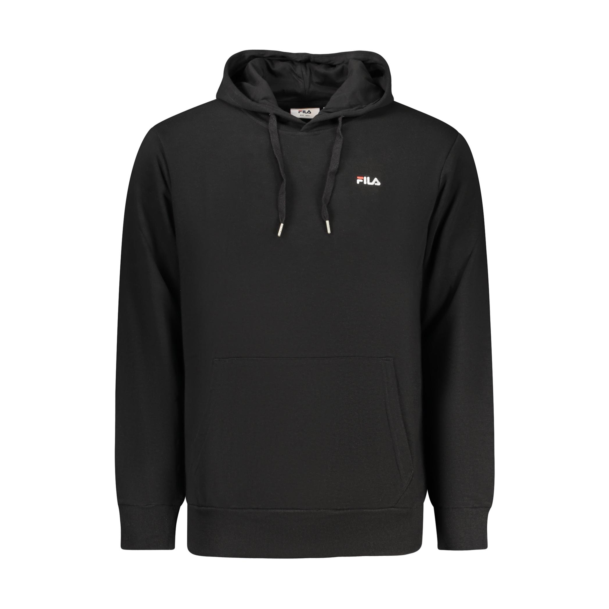 Снимка на Мъжки черен суитшърт с цип  FILA