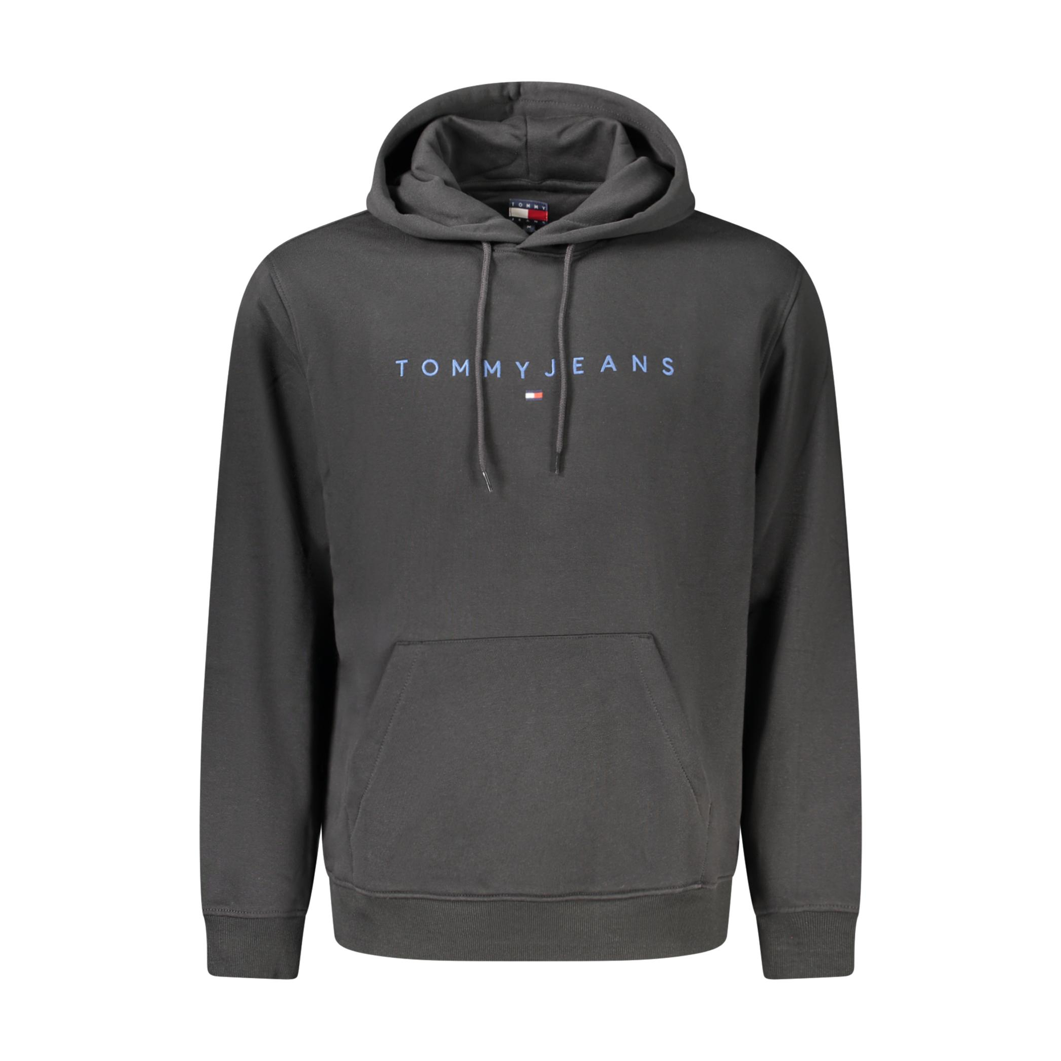 Снимка на Мъжки черен суитшърт с цип  TOMMY HILFIGER
