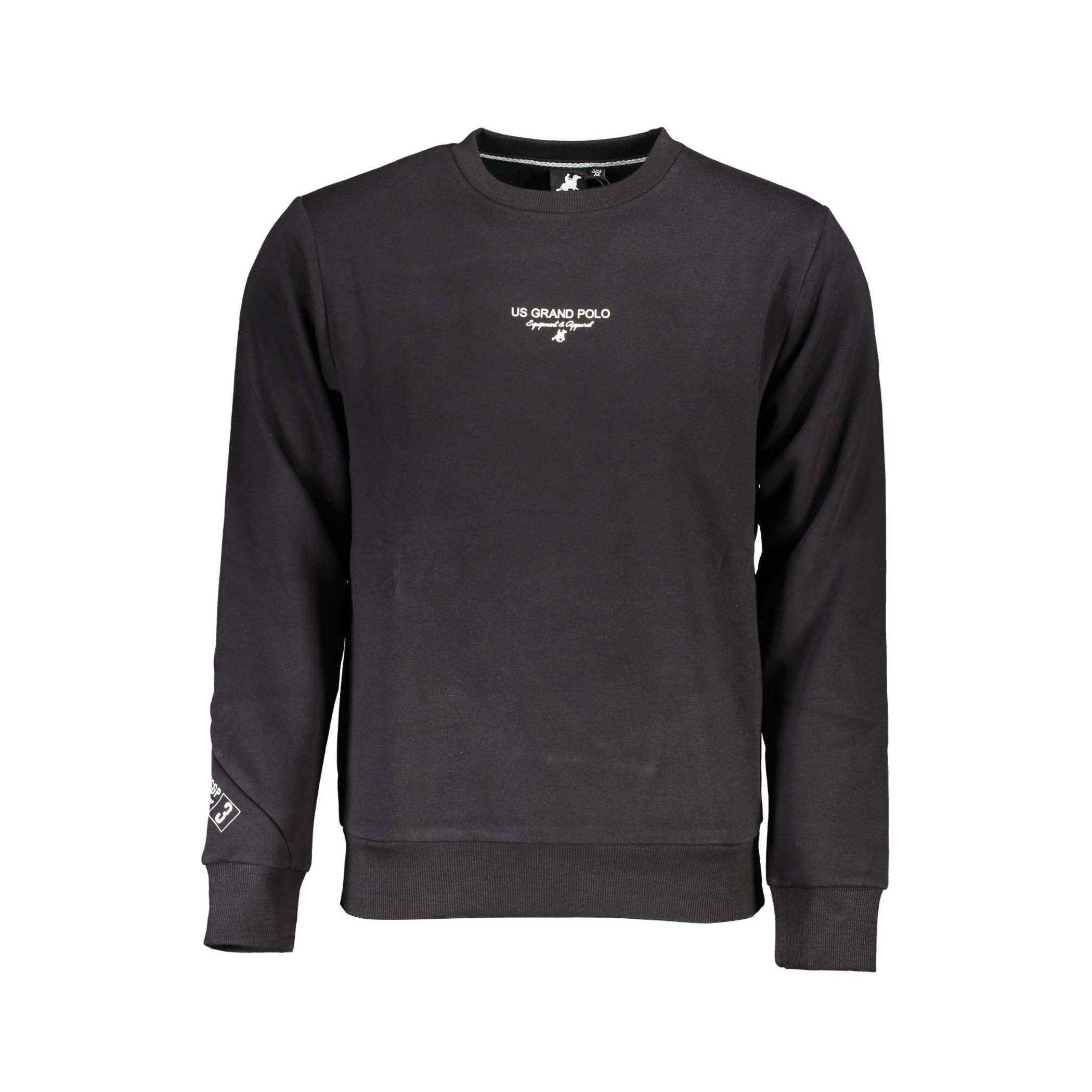 Снимка на Мъжки черен суитшърт с цип us grand U.S. GRAND