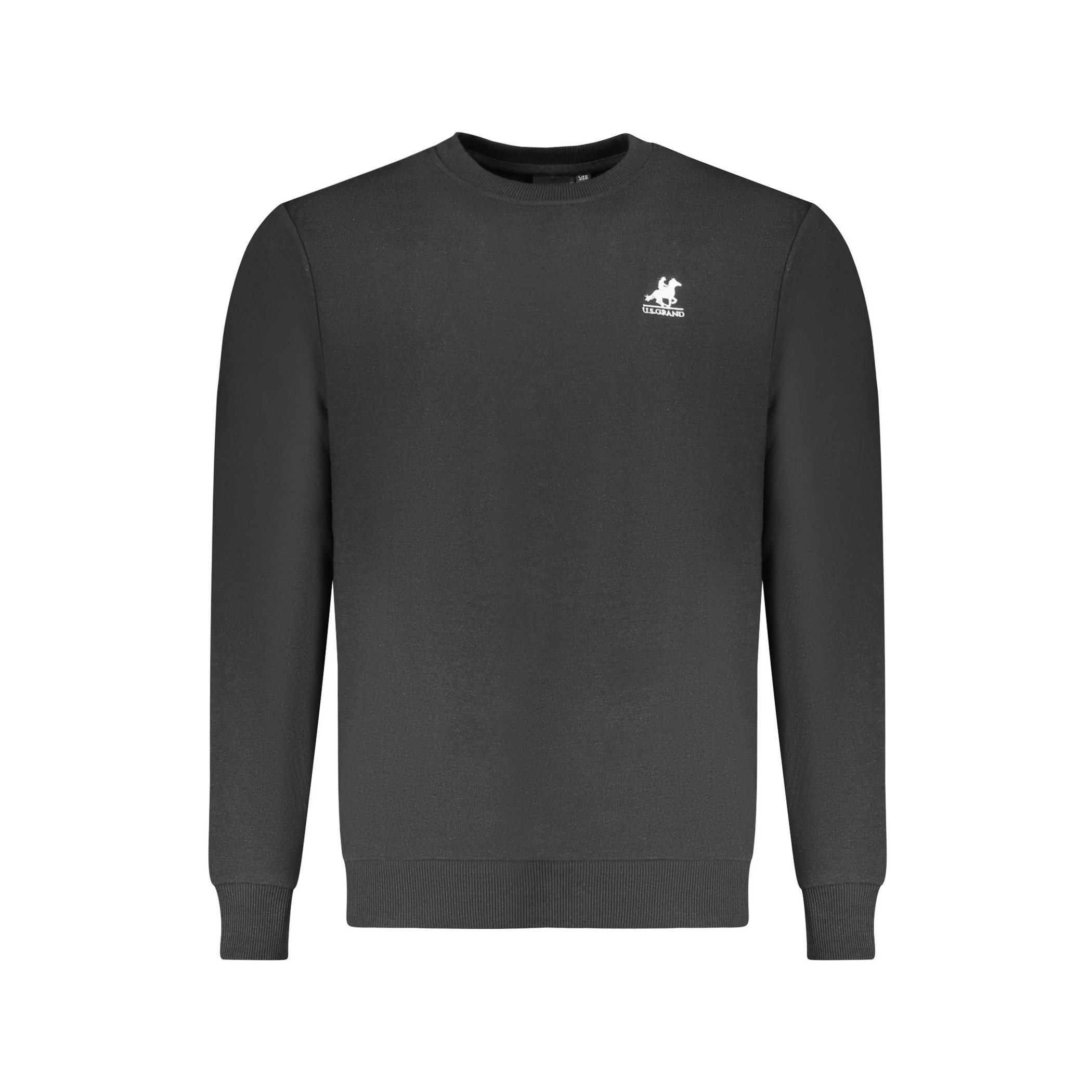 Снимка на Мъжки черен суитшърт с цип us grand U.S. GRAND