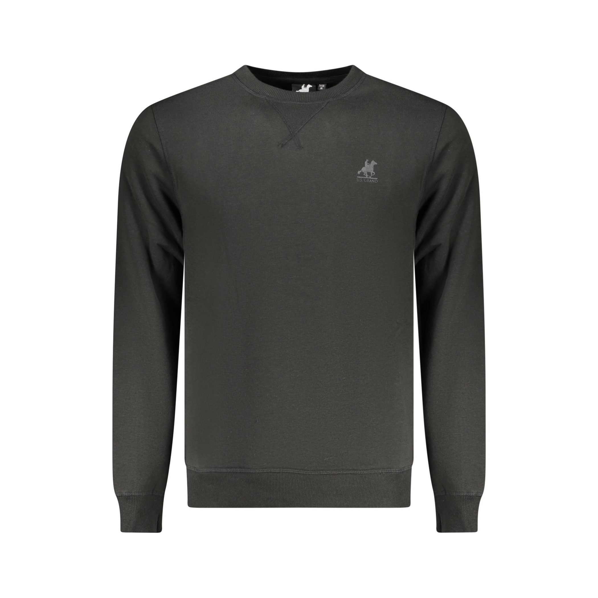 Снимка на Мъжки черен суитшърт с цип us grand U.S. GRAND